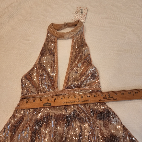 Free People sequin mini dress, New Years Eve NWT - Picture 15 of 16